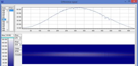 Пример данных, получаемых каналом НИР спектрометрического комплекса АЦС (с) Роскосмос/ЕКА/АЦС