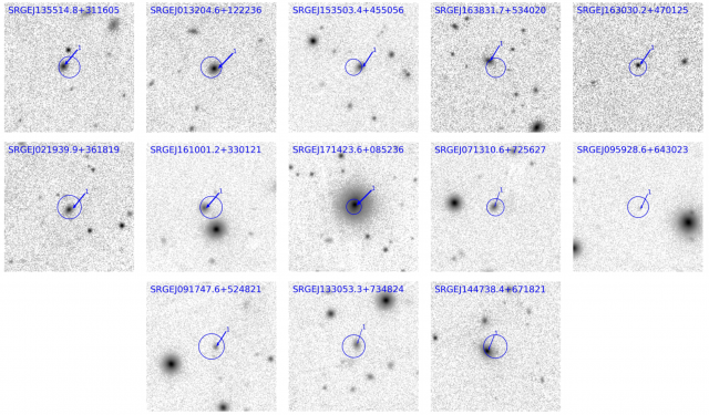 Положение на небе событий приливного разрушения звезд, открытых телескопом СРГ/eROSITA. Изображение из статьи Sazonov et al. 2021