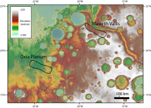           .    .           Mars Global Surveyor () (c) NASA/JPL