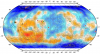 Карта распространённости водорода по данным прибора ФРЕНД (с) Роскосмос/ЕКА/ЭкзоМарс/ФРЕНД/ИКИ